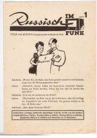 Russisch im Funk. Heft 1.
