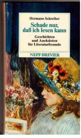 Schade nur, daß ich lesen kann.