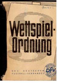 Wettspiel-Ordnung Fussball