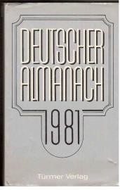 Deutscher Almanach 1981. Deutscher Almanach 1981.