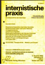 Internistische Praxis. Die Zeitschrift für den Internisten, Jahrgang 42, Heft 2, 2. Quartal 2002 Internistische Praxis. Die Zeitschrift für den Internisten, Jahrgang 42, Heft 2, 2. Quartal 2002