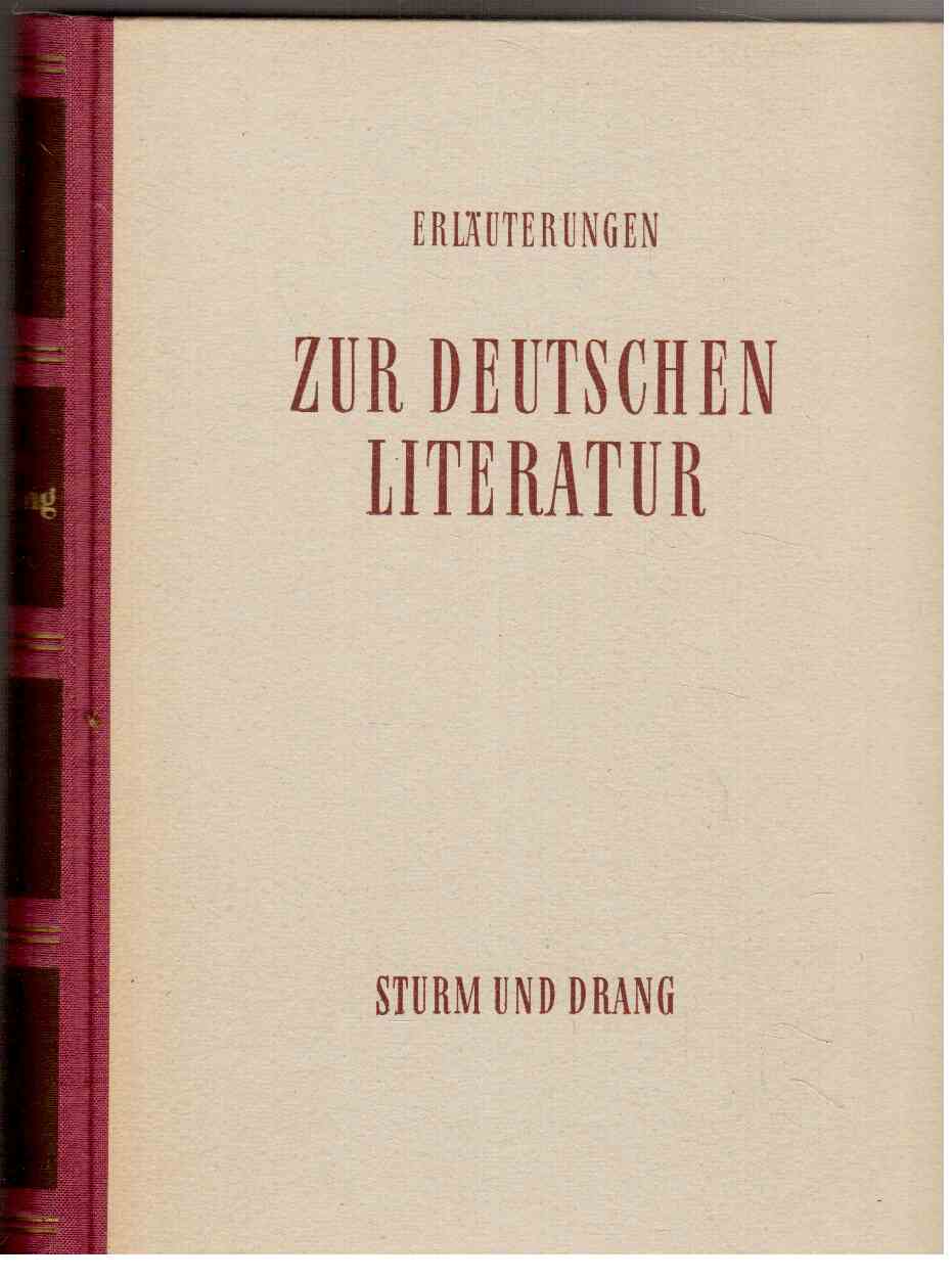Sturm und Drang