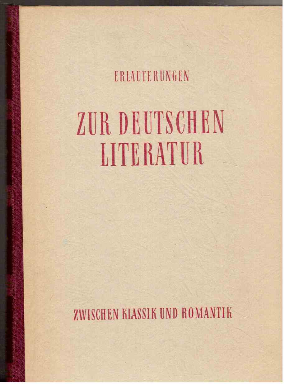 Zwischen Klassik und Romantik Zwischen Klassik und Romantik