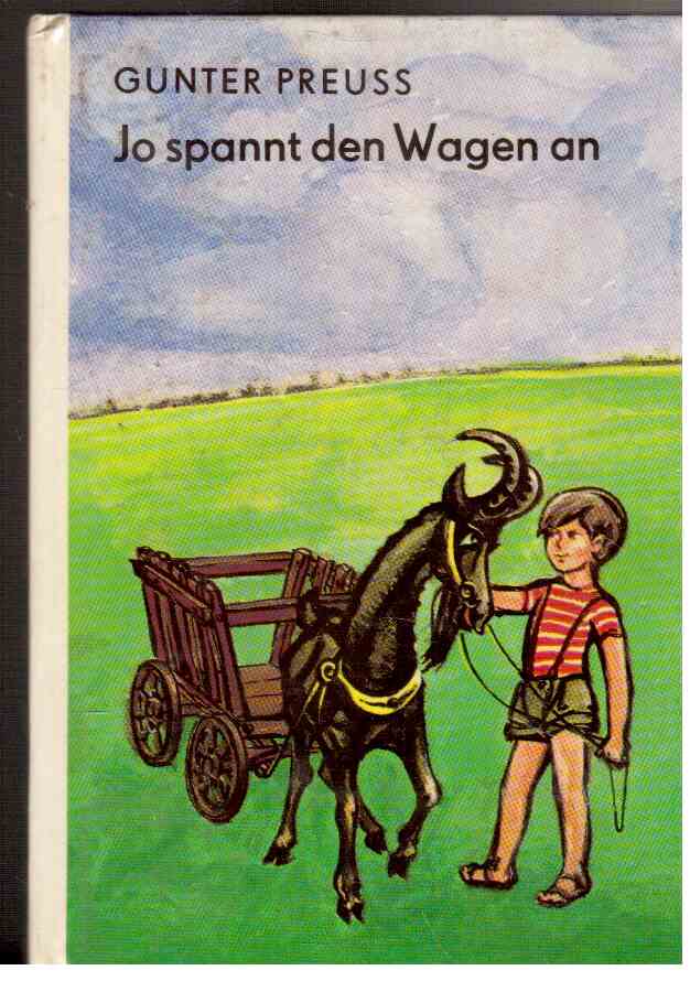 Jo spannt den Wagen an Jo spannt den Wagen an