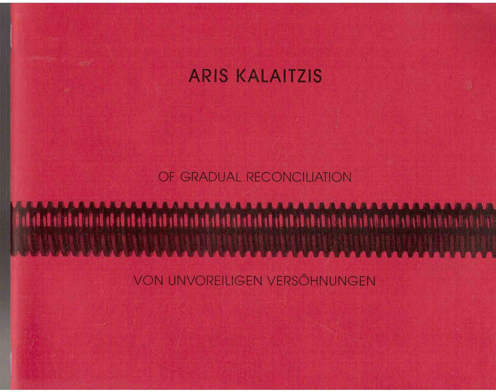 Von unvoreiligen Versöhnungen Von unvoreiligen Versöhnungen