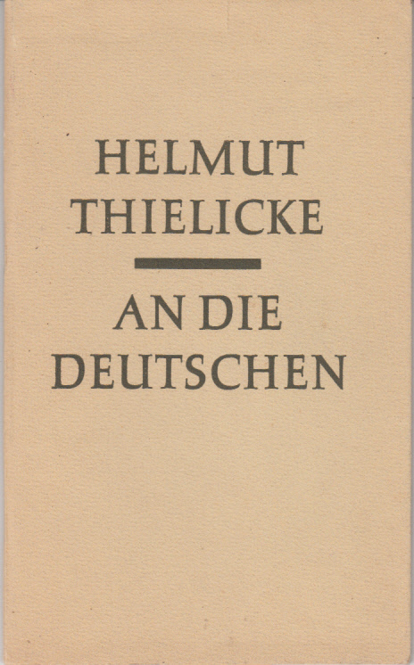 An die Deutschen An die Deutschen
