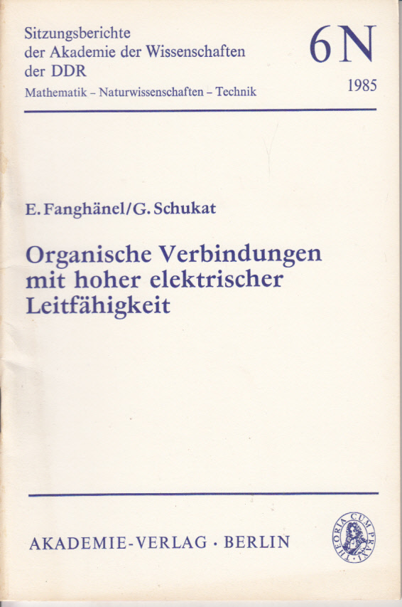 Organische Verbindungen mit hoher elektrischer Leitfähigkeit.
