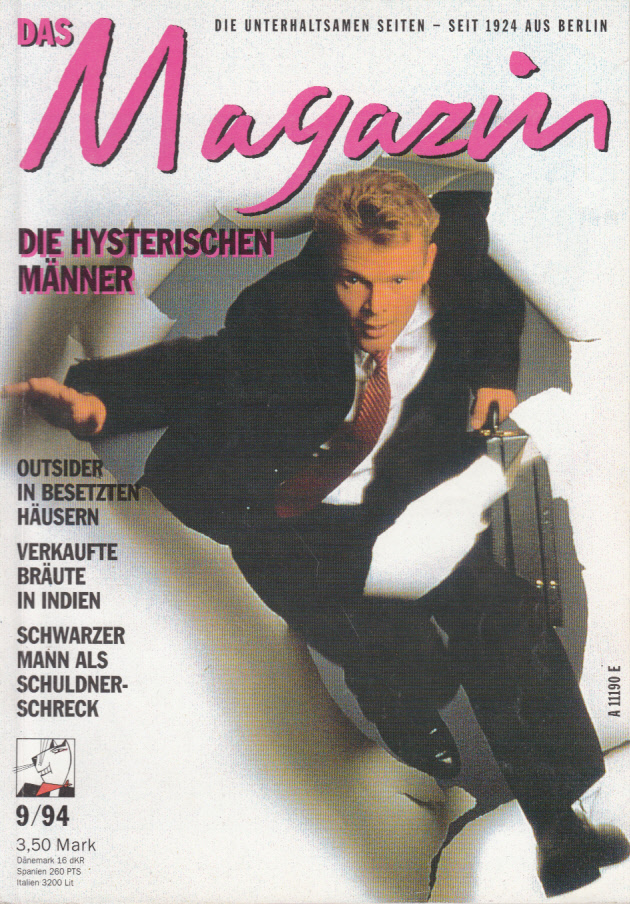 Das Magazin : Die Lust zu lesen, Heft 9(1994) Das Magazin : Die Lust zu lesen, Heft 9(1994)