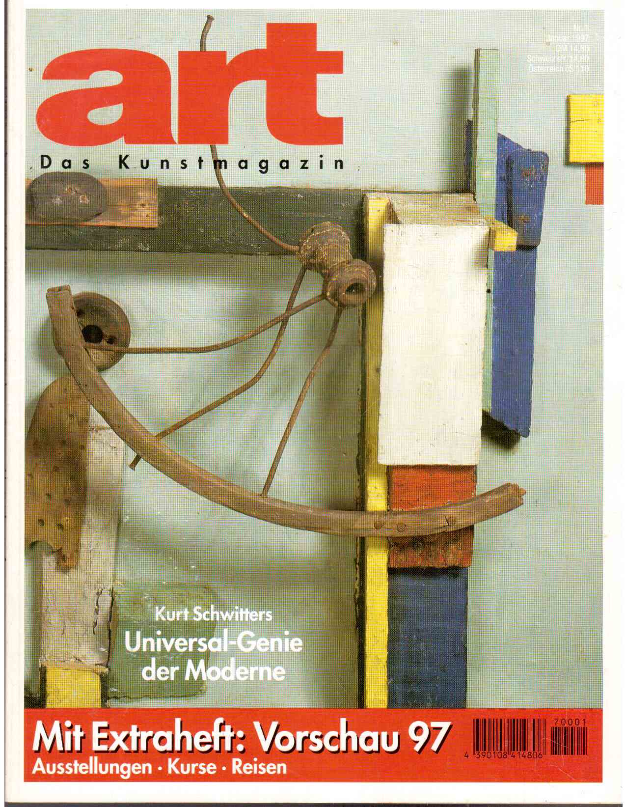 Art - Das Kunstmagazin 1997 (Heft 1-5, 7-9, 11-12) Art - Das Kunstmagazin 1997 (Heft 1-5, 7-9, 11-12)