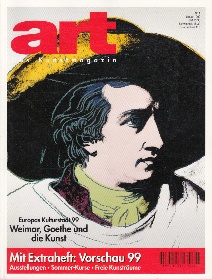 Art - Das Kunstmagazin 1999 (Jahrgang ohne Heft 12)