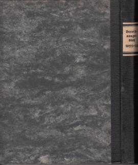 Verordnungsblatt des Evangelisch-lutherischen Landeskonsistoriums zu Dresden. 1922 - 1924 Verordnungsblatt des Evangelisch-lutherischen Landeskonsistoriums zu Dresden. 1922 - 1924