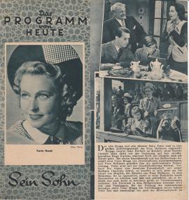 Das Programm von Heute Nr. 1809: Sein Sohn
