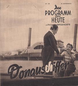 Das Programm von Heute Nr. 554 : Donauschiffer Das Programm von Heute Nr. 554 : Donauschiffer
