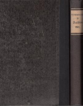 Gesetz- und Verordnungsblatt für das Königreich Sachsen vom Jahre 1901. Gesetz- und Verordnungsblatt für das Königreich Sachsen vom Jahre 1901.