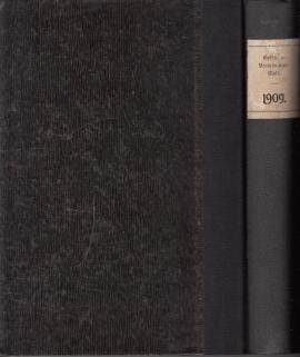 Gesetz- und Verordnungsblatt für das Königreich Sachsen vom Jahre 1909. Gesetz- und Verordnungsblatt für das Königreich Sachsen vom Jahre 1909.
