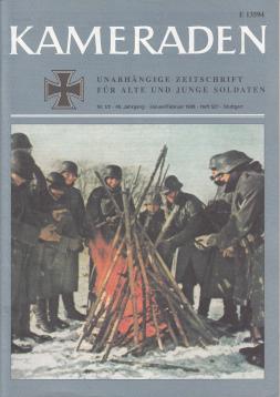 Kameraden : Unabhängige Zeitschrift für alte und junge Soldaten. 46. Jhg., Heft 1-12, 1998 Kameraden : Unabhängige Zeitschrift für alte und junge Soldaten. 46. Jhg., Heft 1-12, 1998