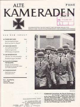 Alte Kameraden. Unabhängige Zeitschrift Deutscher Soldaten. 37. Jhg., Heft 1-12, 1989 Alte Kameraden. Unabhängige Zeitschrift Deutscher Soldaten. 37. Jhg., Heft 1-12, 1989