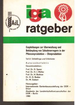 Empfehlungen zur Überwachung und Bekämpfung von Schadenerregern in der Pflanzenproduktion - Obstproduktion Empfehlungen zur Überwachung und Bekämpfung von Schadenerregern in der Pflanzenproduktion - Obstproduktion