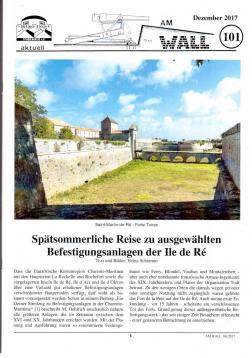 Am Wall Nr. 101, Dezember 2017 Am Wall Nr. 101, Dezember 2017