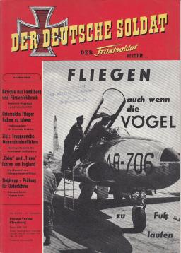 Der deutsche Soldat. Der Frontsoldat erzählt . Heft Nr. 6(1957) 21. Jahrgang Der deutsche Soldat. Der Frontsoldat erzählt . Heft Nr. 6(1957) 21. Jahrgang