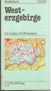Wanderkarte Westerzgebirge. Maßstab: 1 : 50 000, Mit Angaben für Wintersport