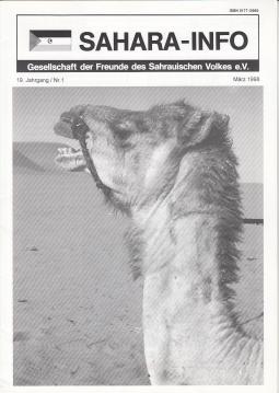 Sahara-Info. 19. Jahrgang, Nr. 1 (März 1998) Sahara-Info. 19. Jahrgang, Nr. 1 (März 1998)