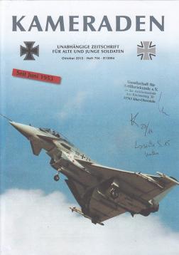 Kameraden : Unabhängige Zeitschrift für alte und junge Soldaten. Oktober 2013, Heft 704 Kameraden : Unabhängige Zeitschrift für alte und junge Soldaten. Oktober 2013, Heft 704