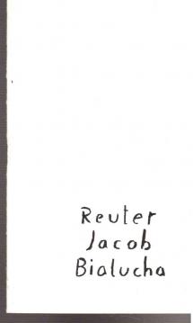 Reuter Jacob Bialucha Reuter Jacob Bialucha