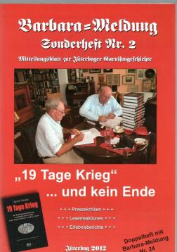 Barbara-Meldung. Sonderheft Nr. 2. - Barbara-Meldung Nr. 24 Barbara-Meldung. Sonderheft Nr. 2. - Barbara-Meldung Nr. 24