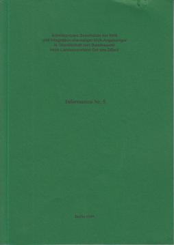 Arbeitsgruppe Geschichte der NVA und Integration ehemaliger NVA-Angehöriger in Gesellschaft und Bundeswehr beim Landesverband Ost des DBwV, Information Nr. 5 Arbeitsgruppe Geschichte der NVA und Integration ehemaliger NVA-Angehöriger in Gesellschaft und Bundeswehr beim Landesverband Ost des DBwV, Information Nr. 5