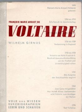 Francois Marie Arouet de Voltaire
