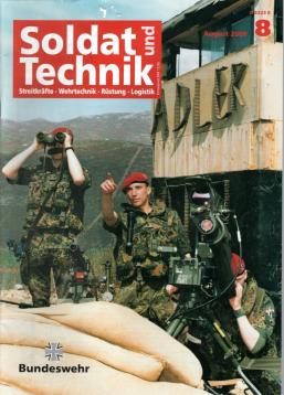 Soldat und Technik Zeitschrift für Wehrtechnik, Rüstung und Logistik Heft 8 / August 2000 Soldat und Technik Zeitschrift für Wehrtechnik, Rüstung und Logistik Heft 8 / August 2000