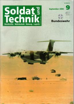Soldat und Technik Zeitschrift für Wehrtechnik, Rüstung und Logistik Heft 9 / September 2000 Soldat und Technik Zeitschrift für Wehrtechnik, Rüstung und Logistik Heft 9 / September 2000