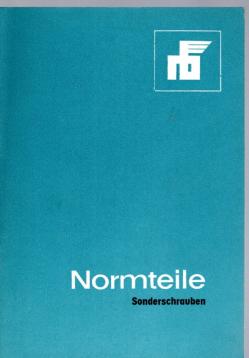 Normteile : Sonderschrauben