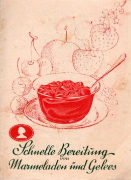Dr. Oetker Schnelle Bereitung von Marmeladen und Gelees