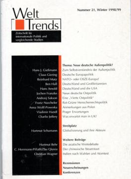 Neue deutsche Aussenpolitik? Neue deutsche Aussenpolitik?