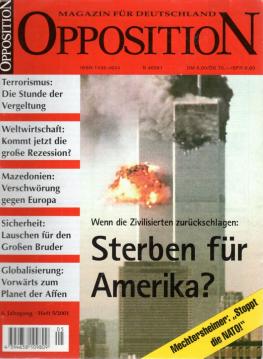 Opposition : Magazin für Deutschland. 4. Jahrgang Heft 5(2001) Opposition : Magazin für Deutschland. 4. Jahrgang Heft 5(2001)