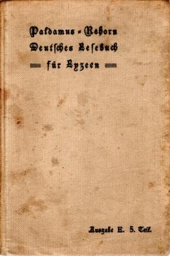 Deutsches Lesebuch für Lyzeen, Ausgabe E, Fünfter Teil, Klasse V (Sechstes Schuljahr) Deutsches Lesebuch für Lyzeen, Ausgabe E, Fünfter Teil, Klasse V (Sechstes Schuljahr)