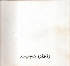 Gewandhaus zu Leipzig Konzertjahr 1982/83 Gewandhaus zu Leipzig Konzertjahr 1982/83