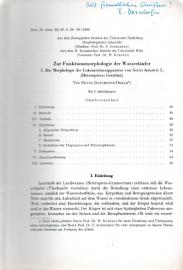 Zur Funktionsmorphologie der Wasserläufer. I. Die Morphologie des Lokomotionsapparates von Gerris lacustris L. (Heteroptera : Gerridae) Zur Funktionsmorphologie der Wasserläufer. I. Die Morphologie des Lokomotionsapparates von Gerris lacustris L. (Heteroptera : Gerridae)
