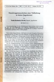 Noeschwagerinenschichten einer Tiefbohrung in Istrien (Jugoslawien) Noeschwagerinenschichten einer Tiefbohrung in Istrien (Jugoslawien)