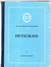 Deutschland. Große Sowjet-Enzyklopädie, Deutschland. Große Sowjet-Enzyklopädie,