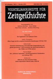 Vierteljahreshefte für Zeitgeschichte. 60. Jahrgang 2012. - 4. Heft / Oktober Vierteljahreshefte für Zeitgeschichte. 60. Jahrgang 2012. - 4. Heft / Oktober