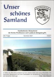 Unser schönes Samland. 230 Folge (II/2021) Unser schönes Samland. 230 Folge (II/2021)