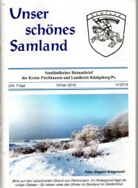 Unser schönes Samland. 224. Folge (IV/2019) Unser schönes Samland. 224. Folge (IV/2019)
