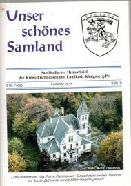 Unser schönes Samland. 218. Folge (II/2018) Unser schönes Samland. 218. Folge (II/2018)