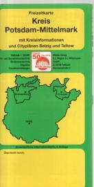 Freizeitkarte Kreis Potsdam-Mittelmark mit Kreisinformationen und Cityplänen Belzig und Teltow Freizeitkarte Kreis Potsdam-Mittelmark mit Kreisinformationen und Cityplänen Belzig und Teltow