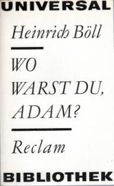 Wo warst du, Adam? Roman. Reclams Wo warst du, Adam? Roman. Reclams