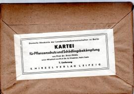 Kartei für Pflanzenschutz und Schädlingsbekämpfung. Lfg. 7 Kartei für Pflanzenschutz und Schädlingsbekämpfung. Lfg. 7