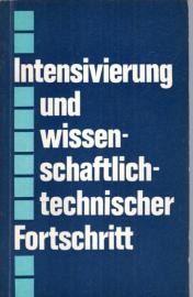 Intensivierung und wissenschaftlich-technischer Fortschritt.